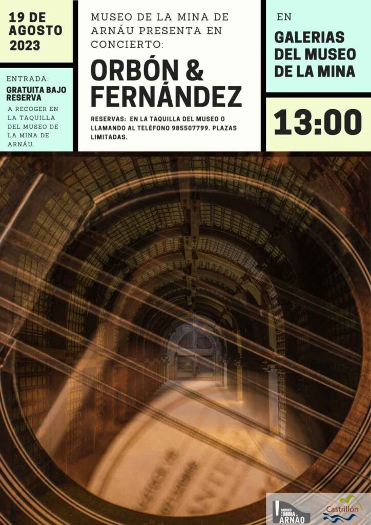 Concierto Orbón y Fernández Museo Mina Arnau