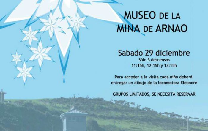 Museo Mina de Arnao. Cartel Día Infancia 2018.