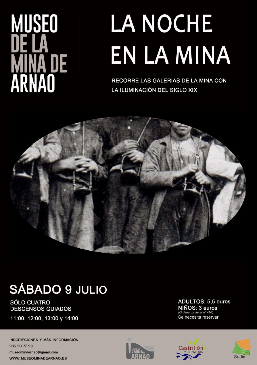 CARTEL NOCHE EN LA MINA JUL 2022