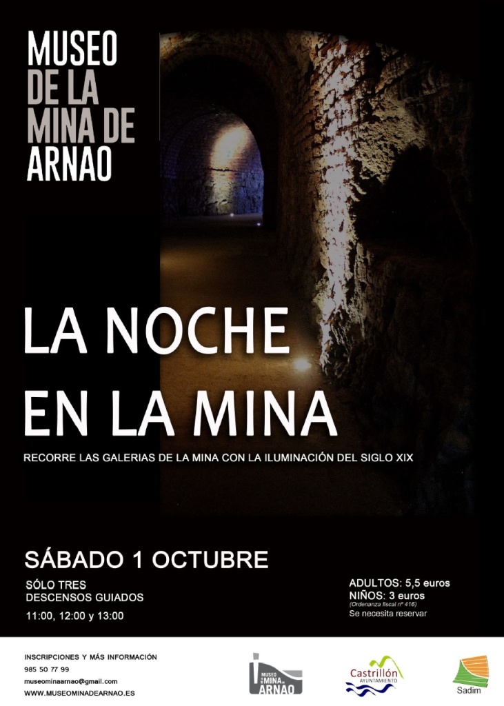 Museo Mina de Arnao - La Noche en la Mina - Octubre 2022