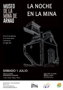 Museo Mina de Arnao - La Noche en la Mina - Julio 2023