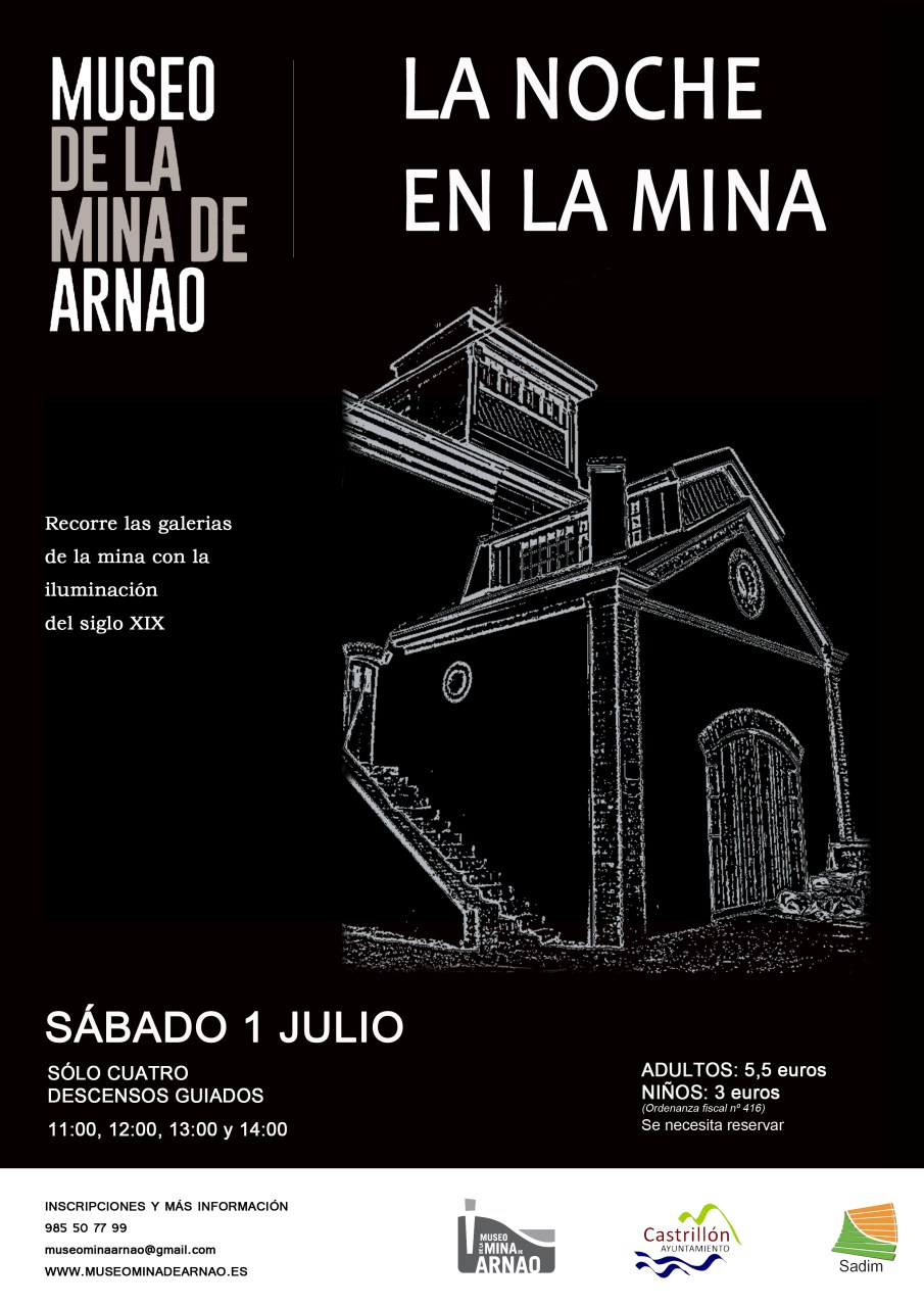 Museo Mina de Arnao - La Noche en la Mina - Julio 2023