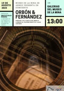 Concierto Orbón y Fernández Museo Mina Arnau